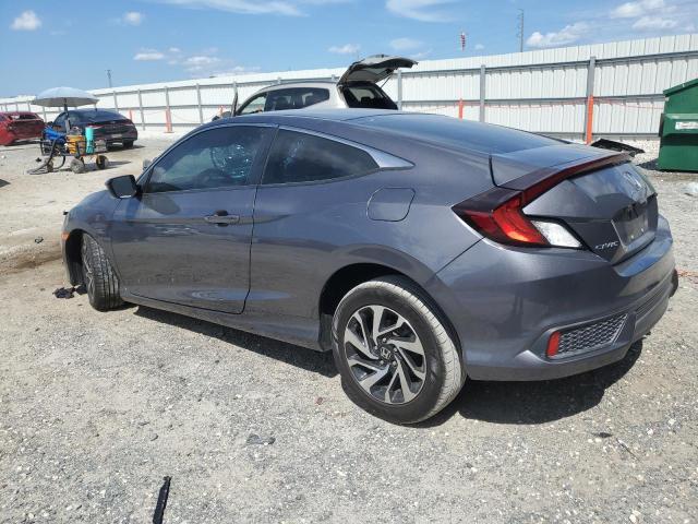 2HGFC4B57GH310722 - 2016 HONDA CIVIC LX CHARCOAL photo 2