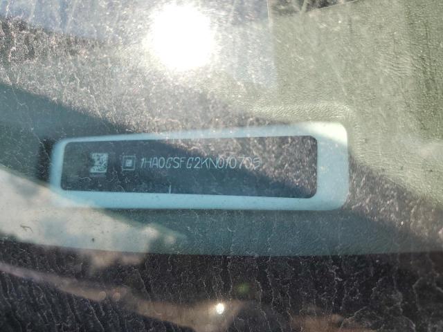 1HA0GSFG2KN010705 - 2019 CHEVROLET EXPRESS G3 Ақ фото 12