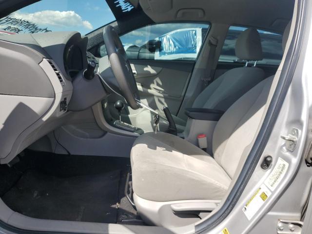 1NXBU4EE1AZ372297 - 2010 TOYOTA COROLLA BASE ვერცხლისფერი ფოტო 7