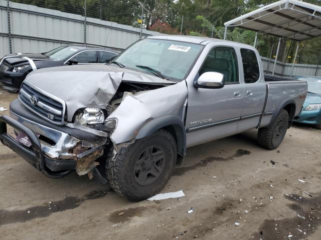 5TBBT44102S260109 - 2002 TOYOTA TUNDRA ACCESS CAB SILVER photo 1