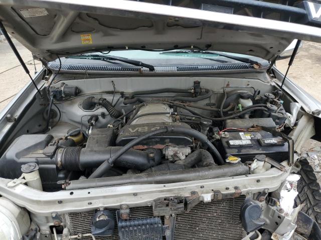 5TBBT44102S260109 - 2002 TOYOTA TUNDRA ACCESS CAB ვერცხლისფერი ფოტო 11