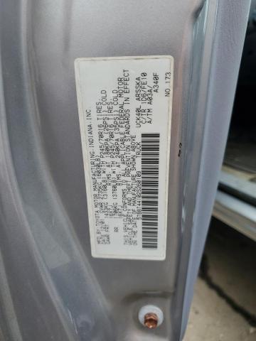 5TBBT44102S260109 - 2002 TOYOTA TUNDRA ACCESS CAB ვერცხლისფერი ფოტო 12