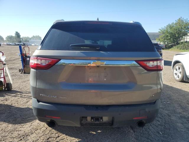 1GNEVGKWXJJ178891 - 2018 CHEVROLET TRAVERSE LT GRAY photo 6