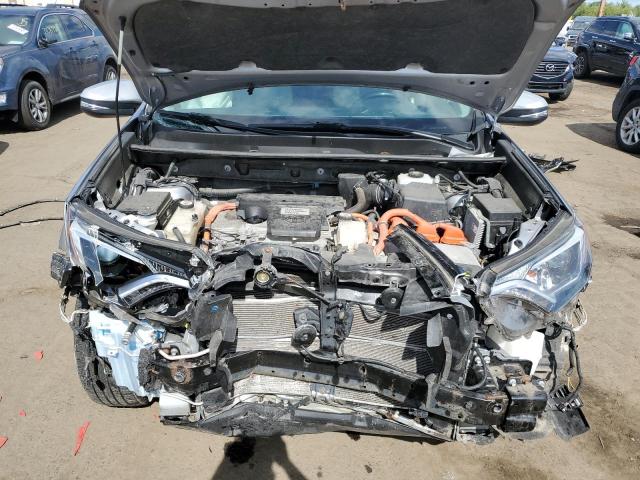 JTMRJREV5JD199022 - 2018 TOYOTA RAV4 HV LE Серебристый фото 11