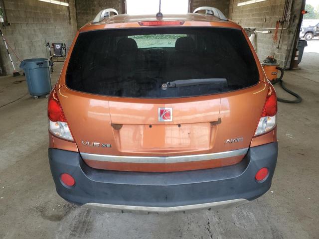 3GSDL43N88S654972 - 2008 SATURN VUE XE ORANGE photo 6