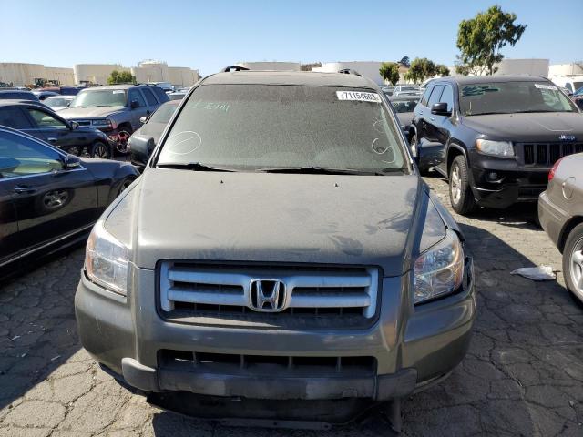 5FNYF18617B030331 - 2007 HONDA PILOT EXL GRAY photo 5