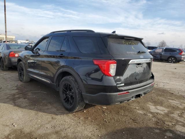 1FMSK8DHXLGB27587 - 2020 FORD EXPLORER XLT BLACK photo 2