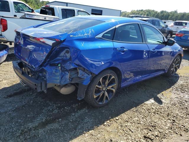 2HGFC2F80MH510023 - 2021 HONDA CIVIC SPORT 蓝色 照片 3