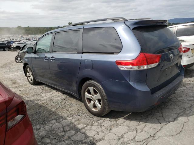 5TDKK3DC1ES421450 - 2014 TOYOTA SIENNA LE BLUE photo 2