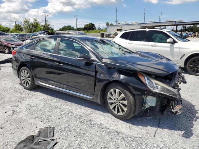 5NPE34AF0GH298974 - 2016 HYUNDAI SONATA SPORT BLACK photo 4