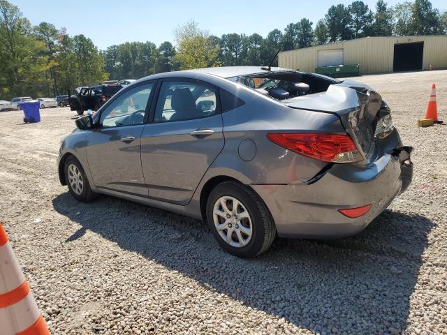 KMHCT4AE2DU475150 - 2013 HYUNDAI ACCENT GLS GRAY photo 2