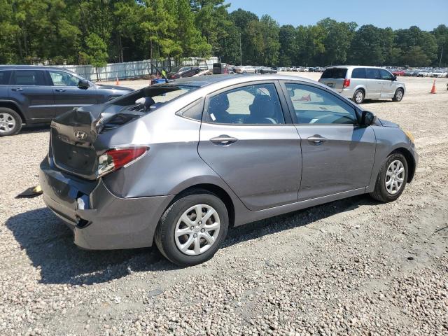 KMHCT4AE2DU475150 - 2013 HYUNDAI ACCENT GLS GRAY photo 3