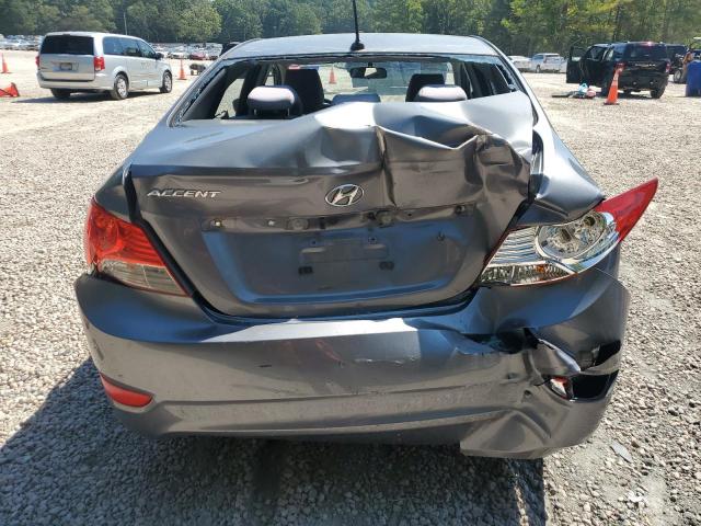 KMHCT4AE2DU475150 - 2013 HYUNDAI ACCENT GLS GRAY photo 6
