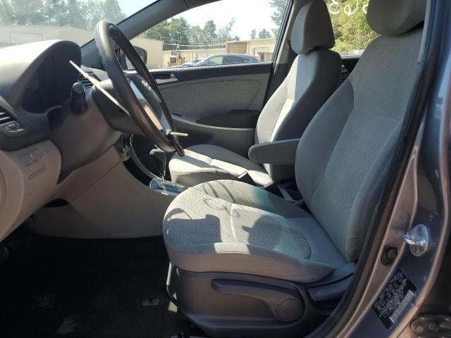 KMHCT4AE2DU475150 - 2013 HYUNDAI ACCENT GLS GRAY photo 7