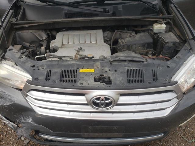5TDZK3EH1DS129479 - 2013 TOYOTA HIGHLANDER BASE Сұр фото 12