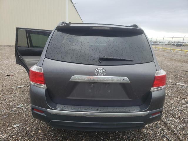 5TDZK3EH1DS129479 - 2013 TOYOTA HIGHLANDER BASE Сұр фото 6