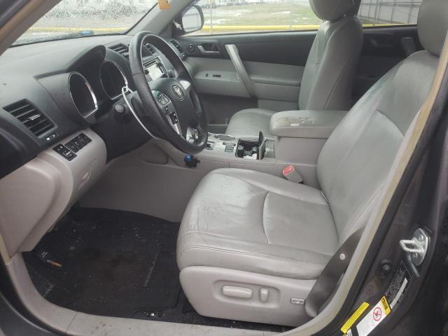 5TDZK3EH1DS129479 - 2013 TOYOTA HIGHLANDER BASE Сұр фото 7