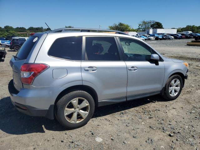 JF2SJAEC4EH445611 - 2014 SUBARU FORESTER 2.5I PREMIUM ვერცხლისფერი ფოტო 3