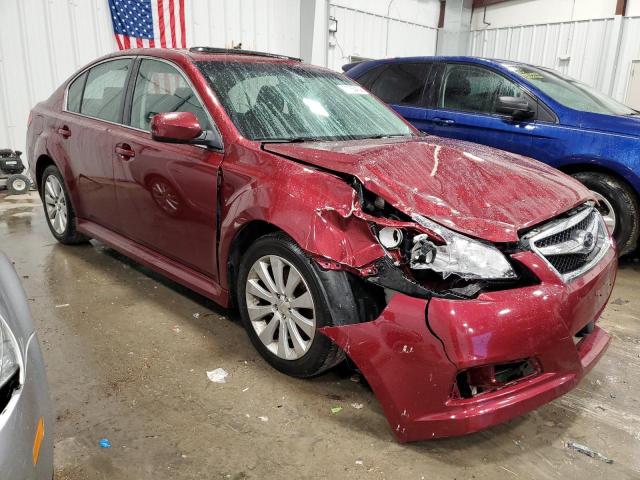 4S3BMDG64C2012577 - 2012 SUBARU LEGACY 3.6R PREMIUM MAROON photo 4