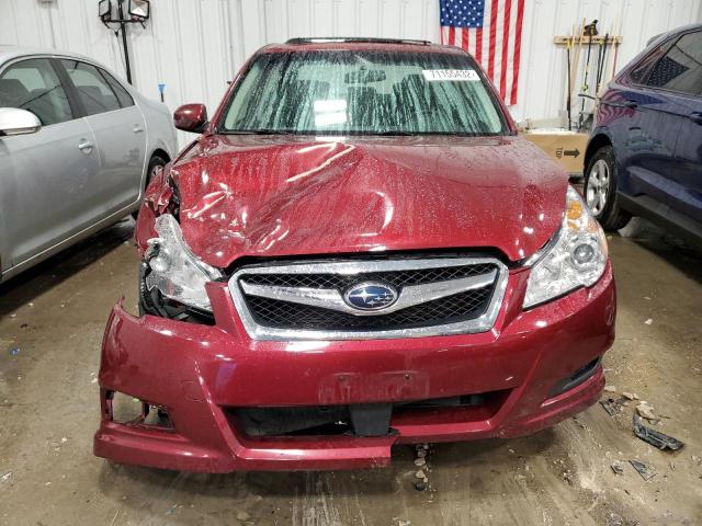 4S3BMDG64C2012577 - 2012 SUBARU LEGACY 3.6R PREMIUM MAROON photo 5