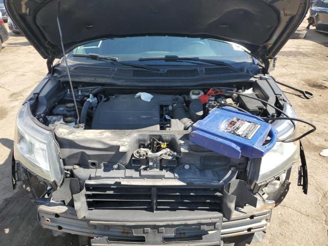 1FM5K8D80GGA01211 - 2016 FORD EXPLORER XLT BLACK photo 11