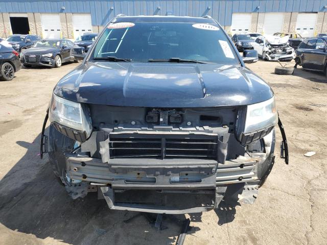 1FM5K8D80GGA01211 - 2016 FORD EXPLORER XLT BLACK photo 5