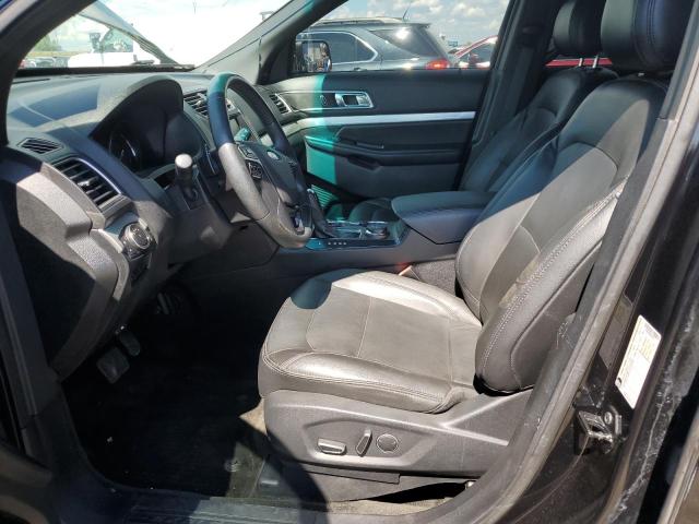 1FM5K8D80GGA01211 - 2016 FORD EXPLORER XLT BLACK photo 7