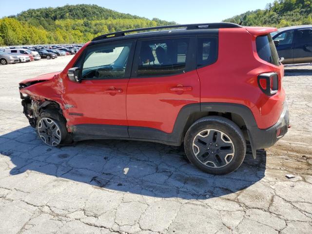 ZACCJBCB7HPE49314 - 2017 JEEP RENEGADE TRAILHAWK RED photo 2