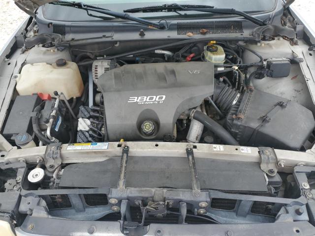 1G4HP54K6Y4284225 - 2000 BUICK LESABRE CUSTOM ვერცხლისფერი ფოტო 11