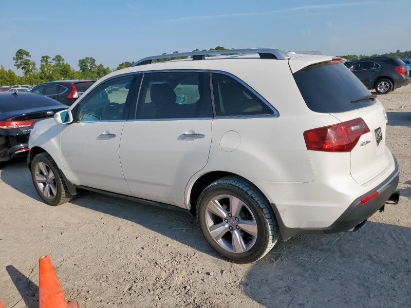 2HNYD2H34CH537174 - 2012 ACURA MDX TECHNOLOGY WHITE photo 2