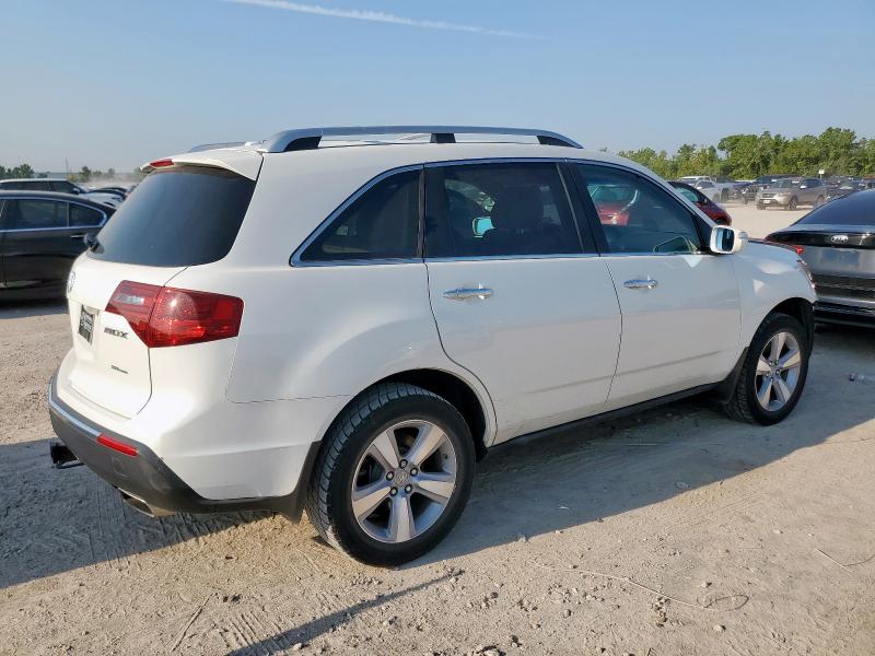 2HNYD2H34CH537174 - 2012 ACURA MDX TECHNOLOGY WHITE photo 3