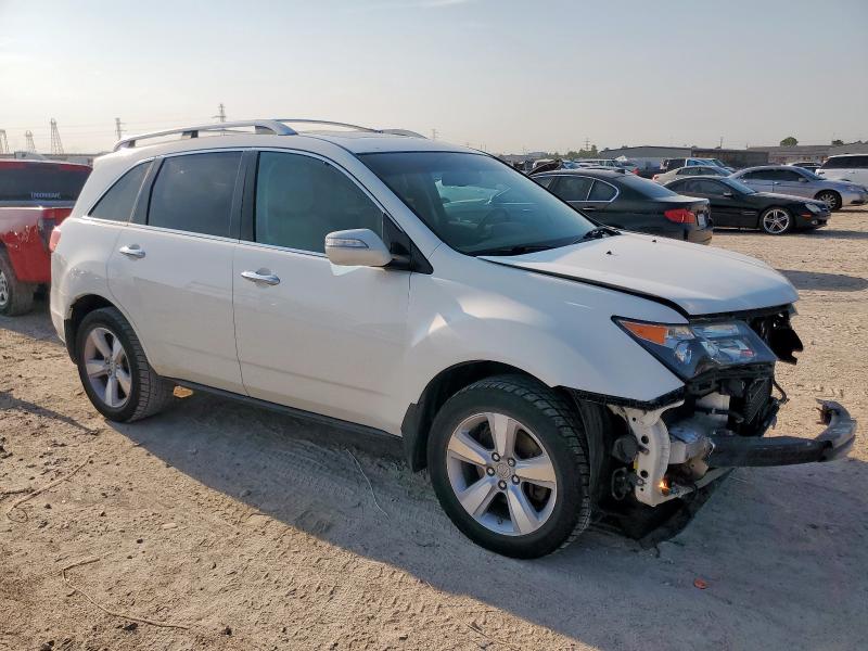 2HNYD2H34CH537174 - 2012 ACURA MDX TECHNOLOGY WHITE photo 4