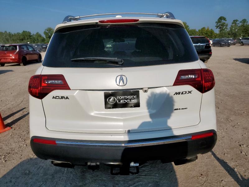 2HNYD2H34CH537174 - 2012 ACURA MDX TECHNOLOGY WHITE photo 6