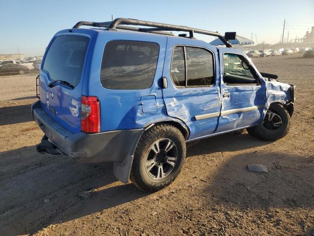 5N1ED28Y32C512798 - 2002 NISSAN XTERRA XE BLUE photo 3