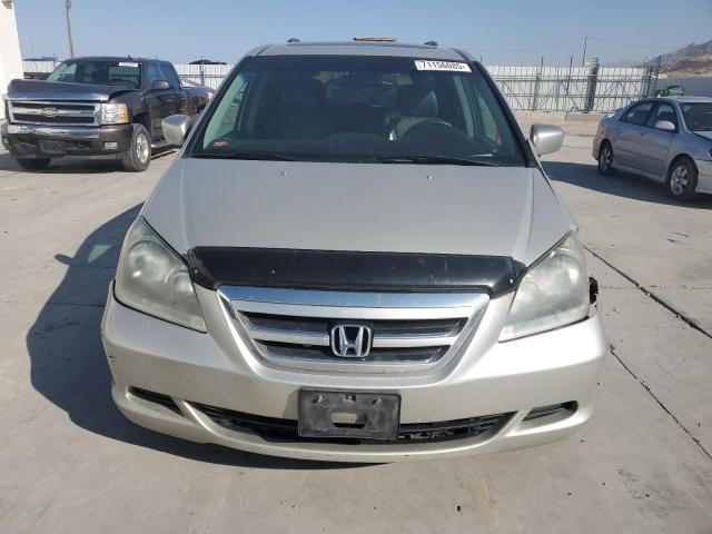 5FNRL38785B066130 - 2005 HONDA ODYSSEY EXL SILVER photo 5
