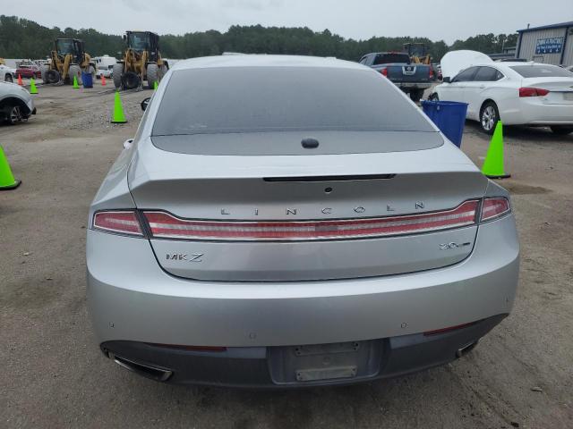 3LN6L2G98GR609554 - 2016 LINCOLN MKZ SILVER photo 6