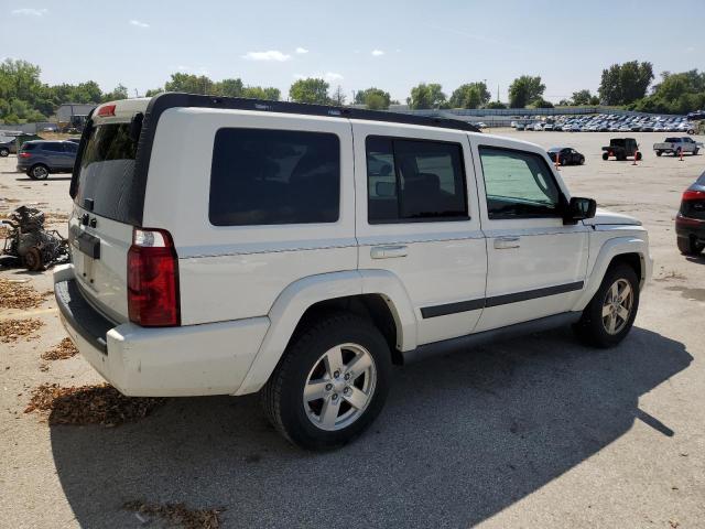 1J8HH48K47C533771 - 2007 JEEP COMMANDER WHITE photo 3