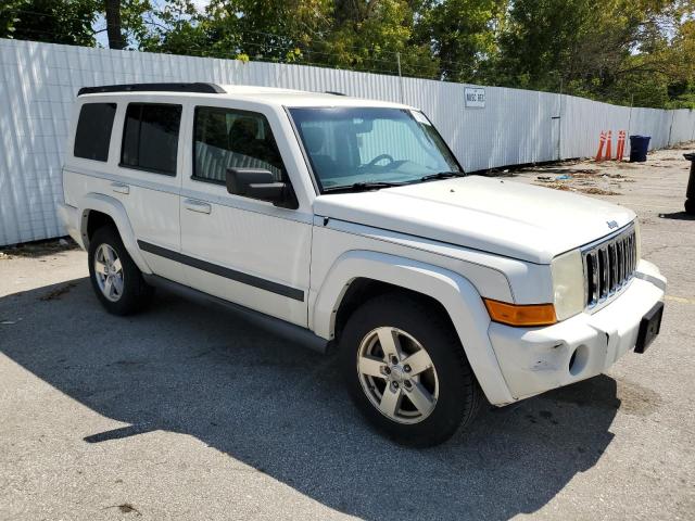 1J8HH48K47C533771 - 2007 JEEP COMMANDER WHITE photo 4
