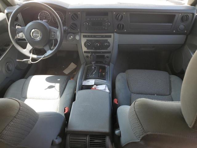 1J8HH48K47C533771 - 2007 JEEP COMMANDER WHITE photo 8