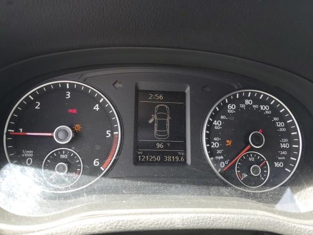 1VWBV7A30FC014724 - 2015 VOLKSWAGEN PASSAT SE Czarny zdjęcie 9