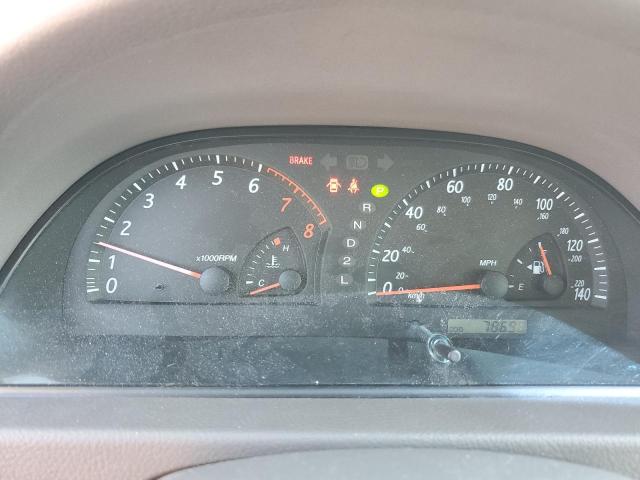 JTDBE32K940272997 - 2004 TOYOTA CAMRY LE SILVER photo 9