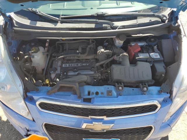 KL8CD6S97FC783642 - 2015 CHEVROLET SPARK 1LT BLUE photo 11