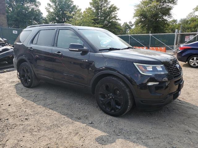 1FM5K8GT5KGB27458 - 2019 FORD EXPLORER SPORT 黑色 照片 4