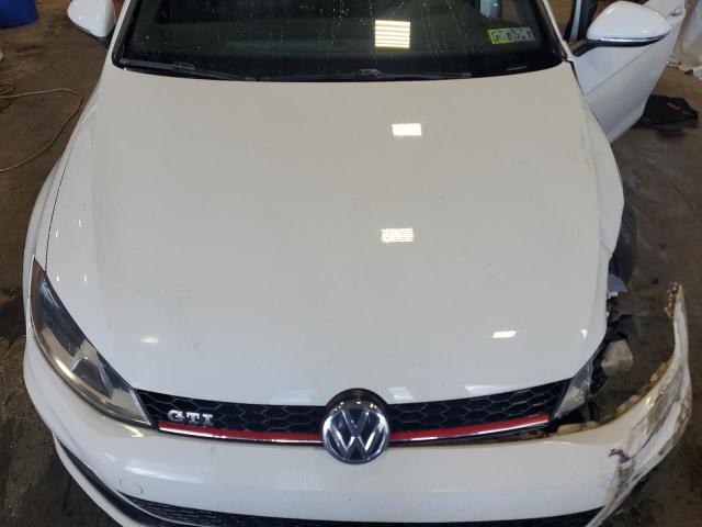 3VW5T7AU8HM076384 - 2017 VOLKSWAGEN GTI S WHITE photo 11