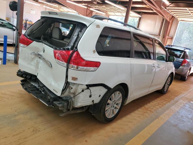 5TDYK3DC1CS268494 - 2012 TOYOTA SIENNA XLE Beyaz fotoğraf 3