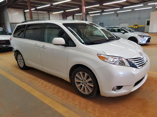 5TDYK3DC1CS268494 - 2012 TOYOTA SIENNA XLE Beyaz fotoğraf 4