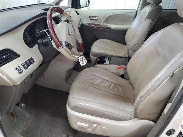 5TDYK3DC1CS268494 - 2012 TOYOTA SIENNA XLE Beyaz fotoğraf 7