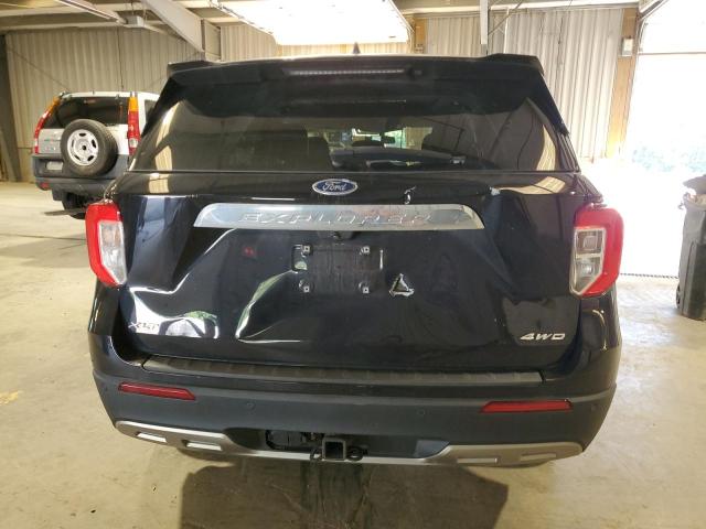 1FMSK8DH7MGC16163 - 2021 FORD EXPLORER XLT Чорний фото 6
