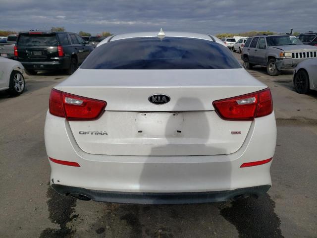 KNAGM4A76F5659392 - 2015 KIA OPTIMA LX WHITE photo 6