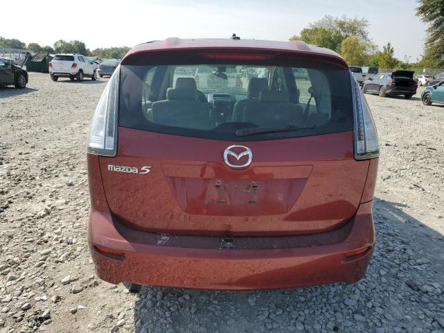 JM1CR293990330860 - 2009 MAZDA 5 RED photo 6